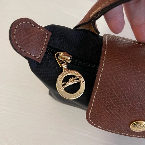 Longchamp Black and Brown Crossbody Bag🫘🫘 - Picture 3 of 3